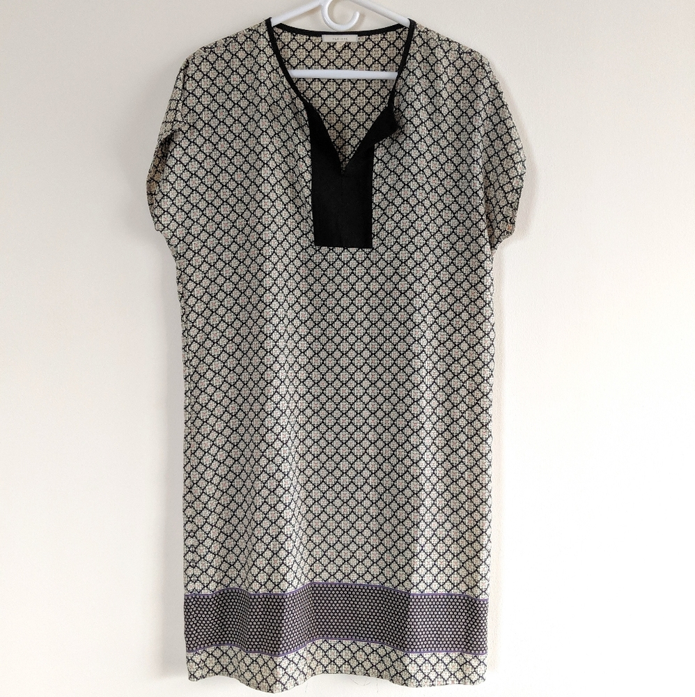 PLEIONE boho shift dress sz S